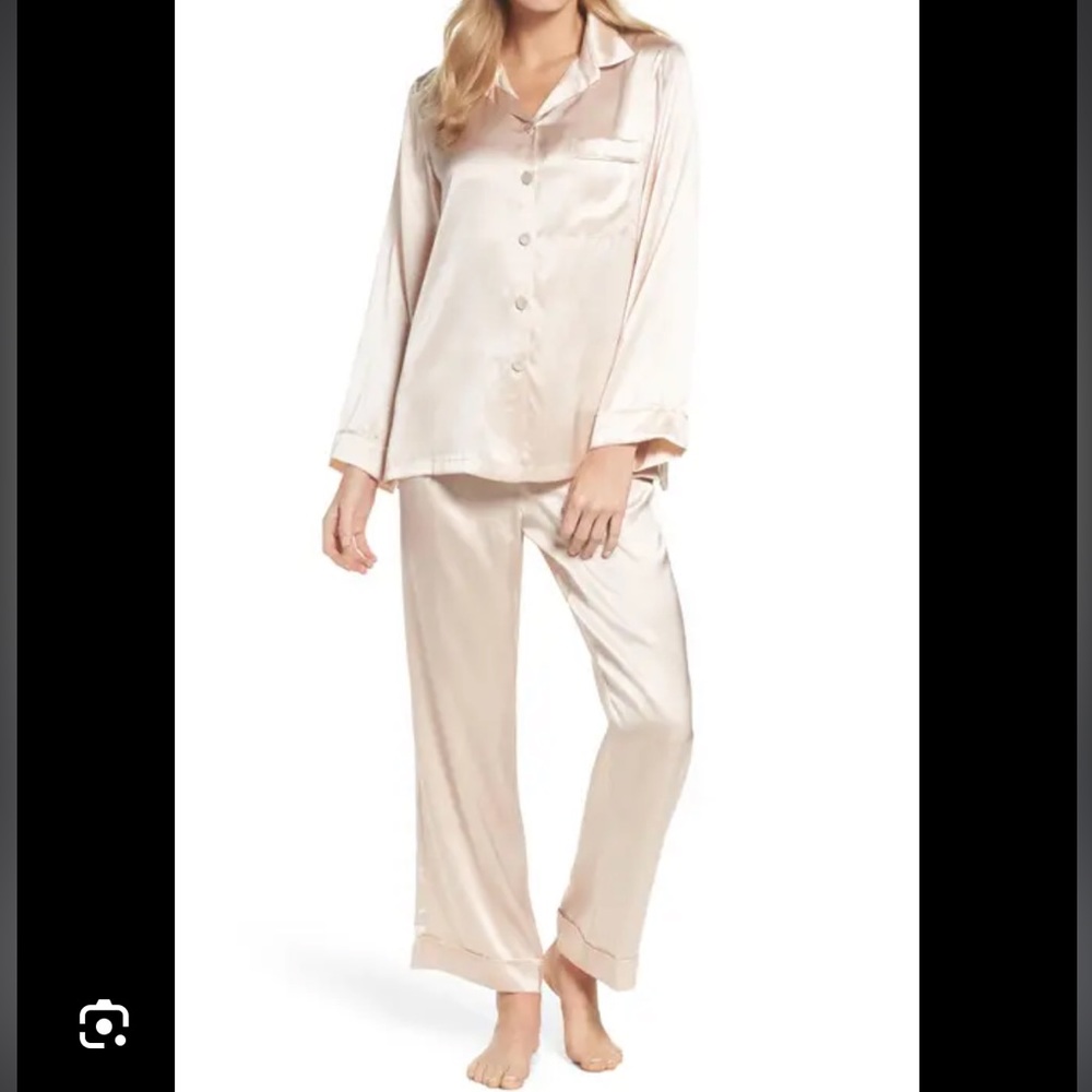 Nordstrom 100% Silk Pajama Set